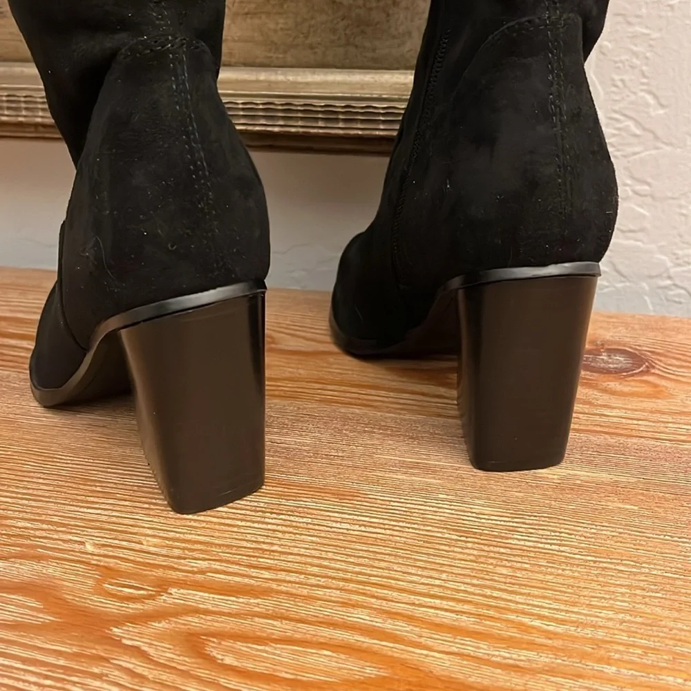 MARC FISHER Okun Womens Dressy Tall Thigh-High Black Boots - Size 6.5 NEW